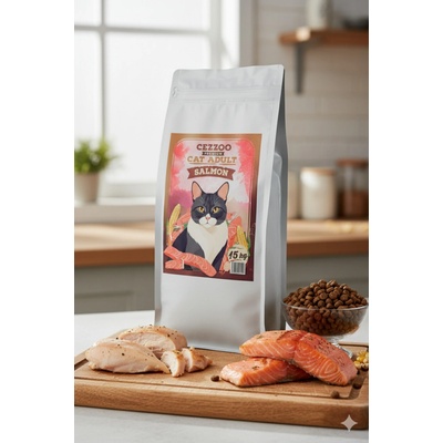 CEZZOO Premium Cat Adult Salmon 15 kg