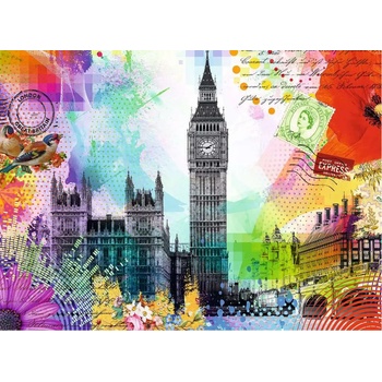 Ravensburger - Puzzle London Postcard - 500 piese