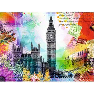 Ravensburger - Puzzle London Postcard - 500 piese