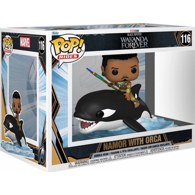 Funko POP! Ride Deluxe: Black Panther Wakanda Forever - Namor w/Orca