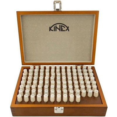 KINEX Кръгли шаблони мерки калибри KINEX - 7.01-8.0/0.01 mm, 100 части (KIN1047-14-008)