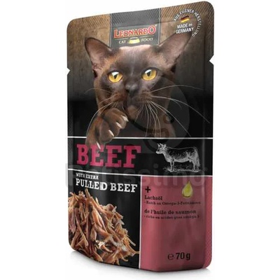 Leonardo говеждо с екстра настъргано говеждо месо 16 x 70 г