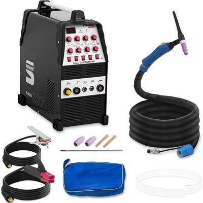 Stamos Power ² S-ALU 220 TIG AC/DC 220 A 230 V pulz 2 a 4-taktná