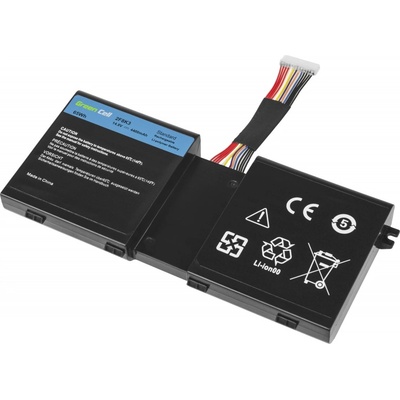 Green Cell Батерия за Dell Alienware 17 / 18 / M17X R5 / M18X R3, 4400 mAh (DE125)