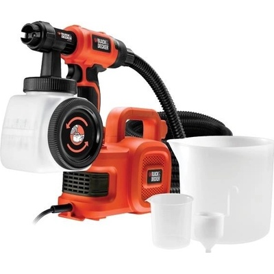 BLACK DECKER HVLP400 Malířská stříkací pistole 450W s turbínou, nádržka 1200ml