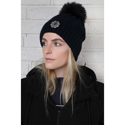 Fleur de lys Set zimný Mary tmavo modrá