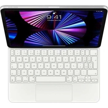 Apple Magic Keyboard for iPad 11-inch 1st 4th generace ration and iPad Air 4th and 5th generace ration Slovak MJQJ3SL/A white