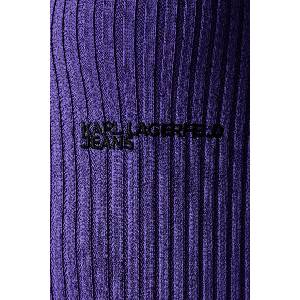 Karl Lagerfeld Jeans рокля по тялото с вискоза (B4W13012)