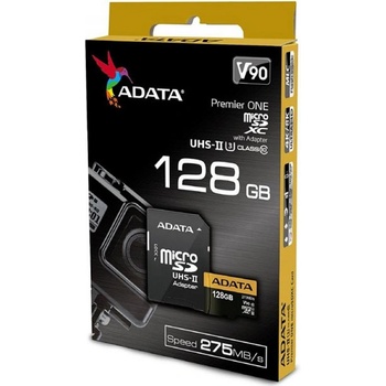 ADATA microSDHC 128GB UHS-II U3 AUSDX128GUII3CL10-CA1