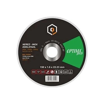 ŘOptima ezný kotouč profi 230 x 1.9 mm IN23019