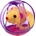Ferplast Toy PA5214 котешка играчка топка с плюшено животинче - кг