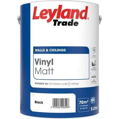 Layland Leyland Trade Vinyl Matt наситено черна 5 л