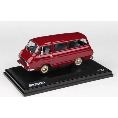 Abrex škoda 1203 MIKROBUS 1974 Červená Rubínová 1:43 – Zbozi.Blesk.cz