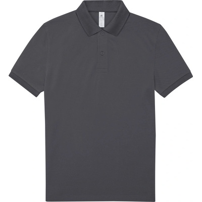 B&C polokošile B&C My Polo 180 krátký rukáv COT01U42400101-dark grey