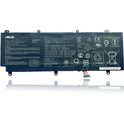 ASUS Батерия за лаптопи Asus, 4 клетки, 15.4V, 47Wh, Заместител (AS-BS-0146)