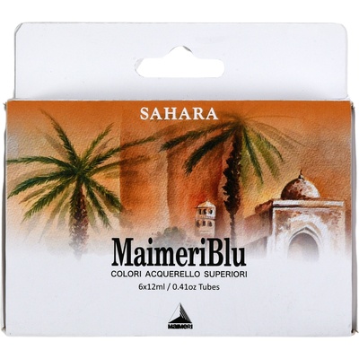 Maimeri Blu Комплект акварелни бои Sahara 6 x 12 ml (M1698054)