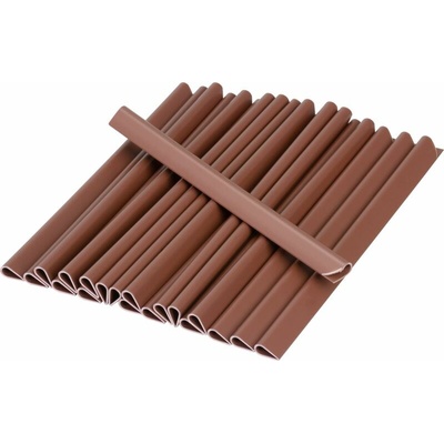 Klipsy Strend Pro EUROSTANDARD, 19 cm, mahagónová hnedá, RAL8016, 20 ks