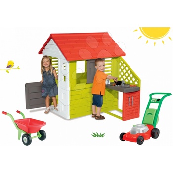 Smoby set domček Pretty Nature a hojdčka Tuleň