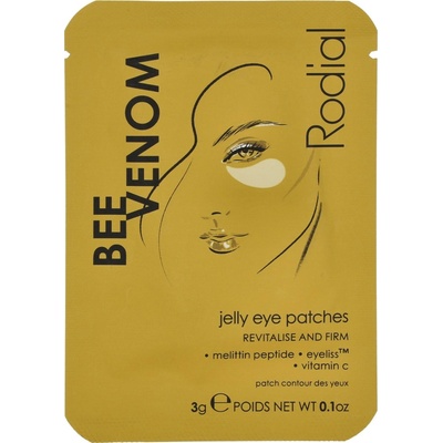 Rodial Bee Venom Jelly Eye Patches spevňujúce gélové vankúšiky pod oči 2 ks