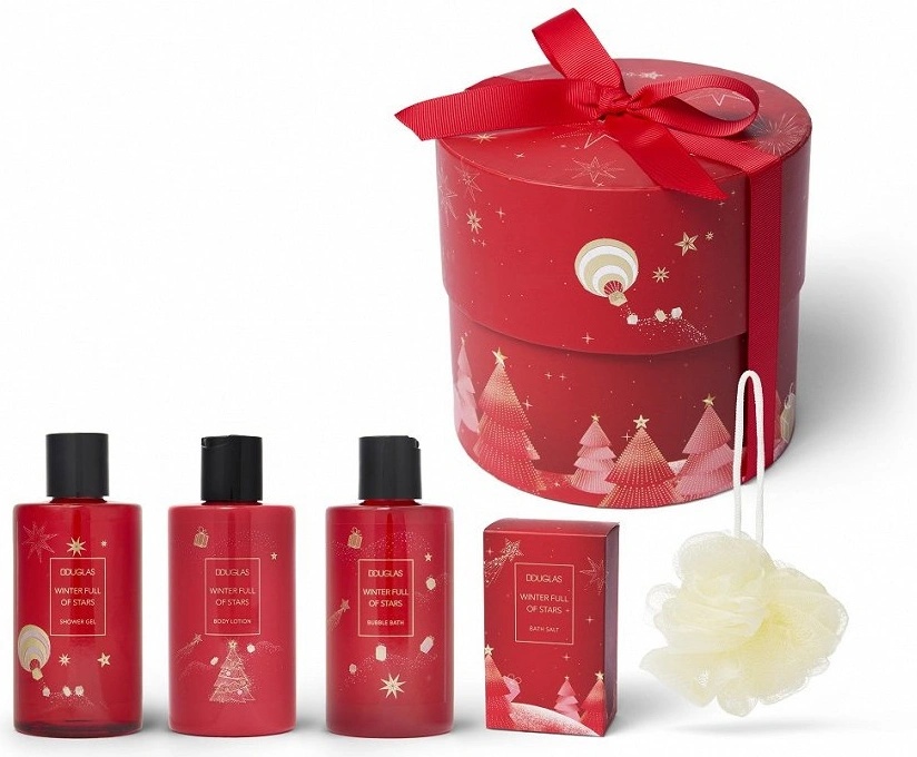 Douglas КОМПЛЕКТ DOUGLAS Trend Winter Stars Pure Wellness Set Душ гел дамски