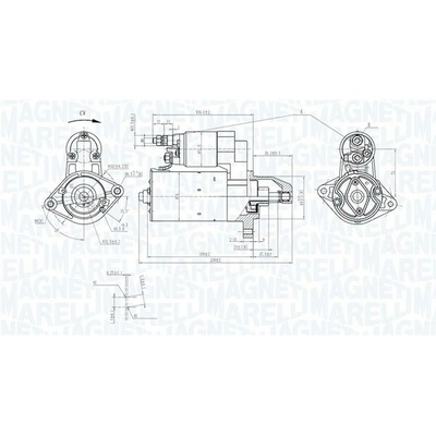 Štartér MAGNETI MARELLI 063721535010