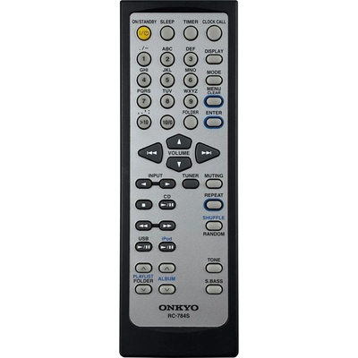 Onkyo rc-784s, cr-545, cr-546, cs-545 - оригинален дистанционен контрол (rc-784s, cr-545, cr-546, cs-545)