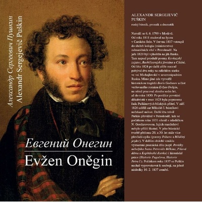 Evžen Oněgin / Jevgenij Onegin - Alexandr Sergejevič Puškin
