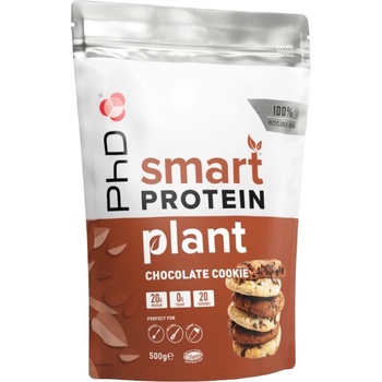 Image 1 of PhD Nutrition Smart Protein Plant | Delicious Versatile Plant Protein MIx [500 грама] Шоколад с бисквити