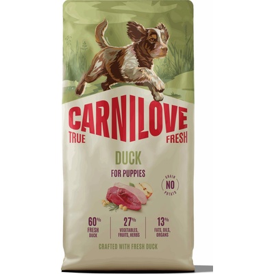 Carnilove True Fresh Dog Duck for Puppies 12 kg
