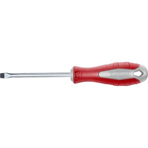 Fortum плоска отвертка, стомана S2, магнитна; 6x125mm, FORTUM