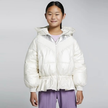 Image 1 of MAYORAL Късо яке тип бомбър в бяло за момиче Майорал