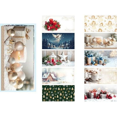 MFP Obálka Vánoční DL mix motivů – Zboží Mobilmania