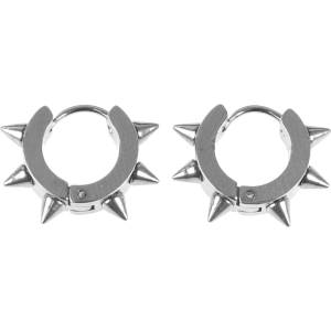 FALON обеци Silver Spikes - PSY1114