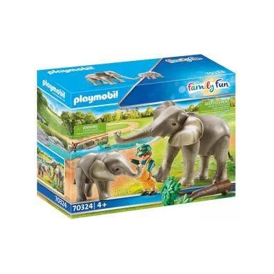 PLAYMOBIL Комплект Playmobil 70324 - Местообитание на слонове, 2970324