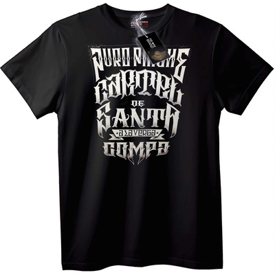 NOONEBRAND Тениска Nurd Nurd Famosa de Santh - 2XL, Black