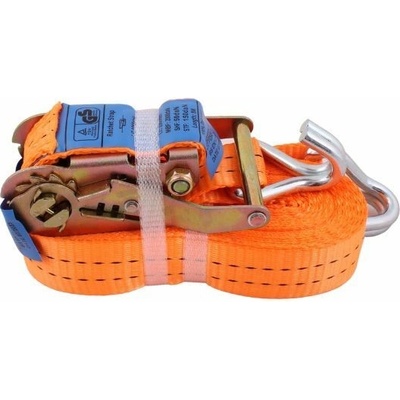 TAVOBAL 605010 Upínací popruh s ráčnou, 2t*8m, oranžový