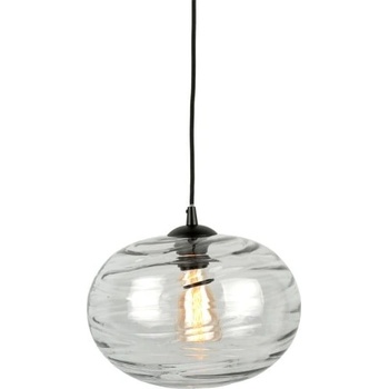 Leitmotiv Висяща лампа от сиво стъкло, височина 21 cm Sphere - Leitmotiv (LM2055GY)