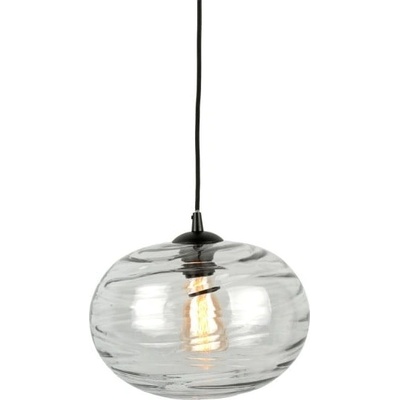 Leitmotiv Висяща лампа от сиво стъкло, височина 21 cm Sphere - Leitmotiv (LM2055GY)