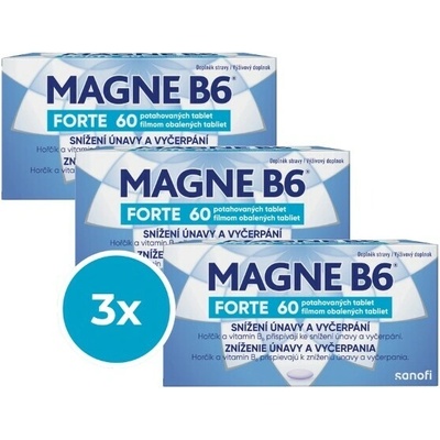 Magne B6 Forte balení 3 60 kapslí