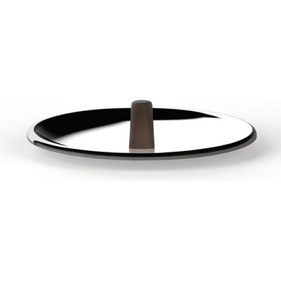 Alessi Sklenená pokrievka EDO 14cm nerez