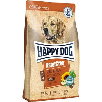 Happy Dog Premium NaturCroq hovädzie a ryža 1 kg
