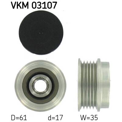 SKF Předstihová spojka VKM03107