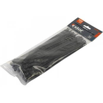 EXTOL Premium 8856166 sťahovacie pásky 400x4,8mm 100 ks