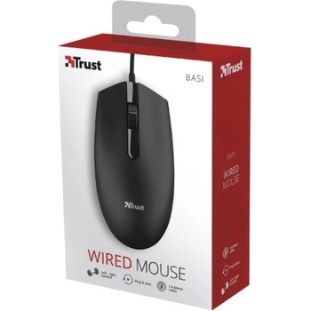 Trust Basi Wired Mouse 24271