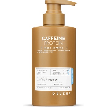 Orjena Caffeine Protein Power Shampoo Шампоан за коса унисекс 500ml
