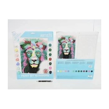 Dalprint Painting by numbers - Curageous Lion