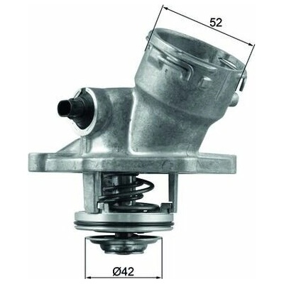 Termostat chladící kapaliny MAHLE ORIGINAL TM 45 100D (TM45100D)