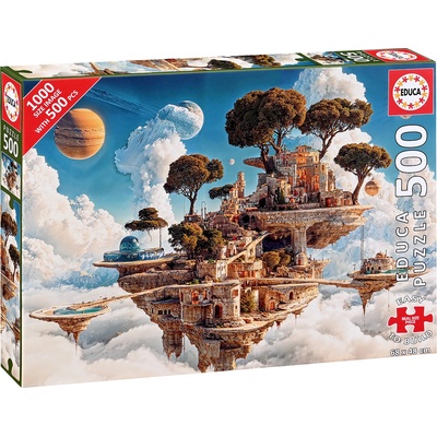 Educa Пъзел Educa от 500 части - Кралство в облаците (EDU20230)