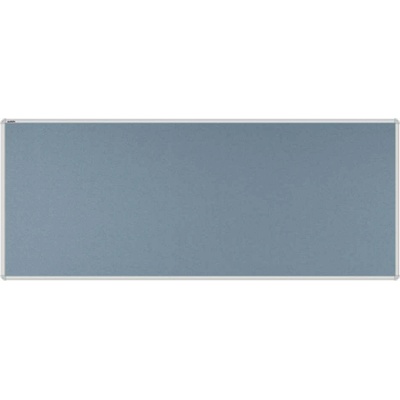 VMS VISION Stolový paraván EKONOMIK ekoTAB oblý roh 160 x 65 cm tmavo šedý