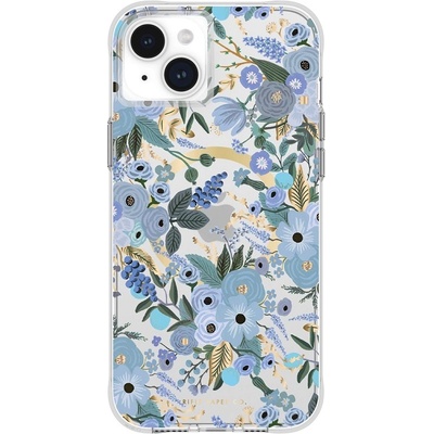 Case-Mate Калъф Case-Mate - Rifle Paper Garden Party Blue MagSafe, iPhone 15 Plus (RP051516)